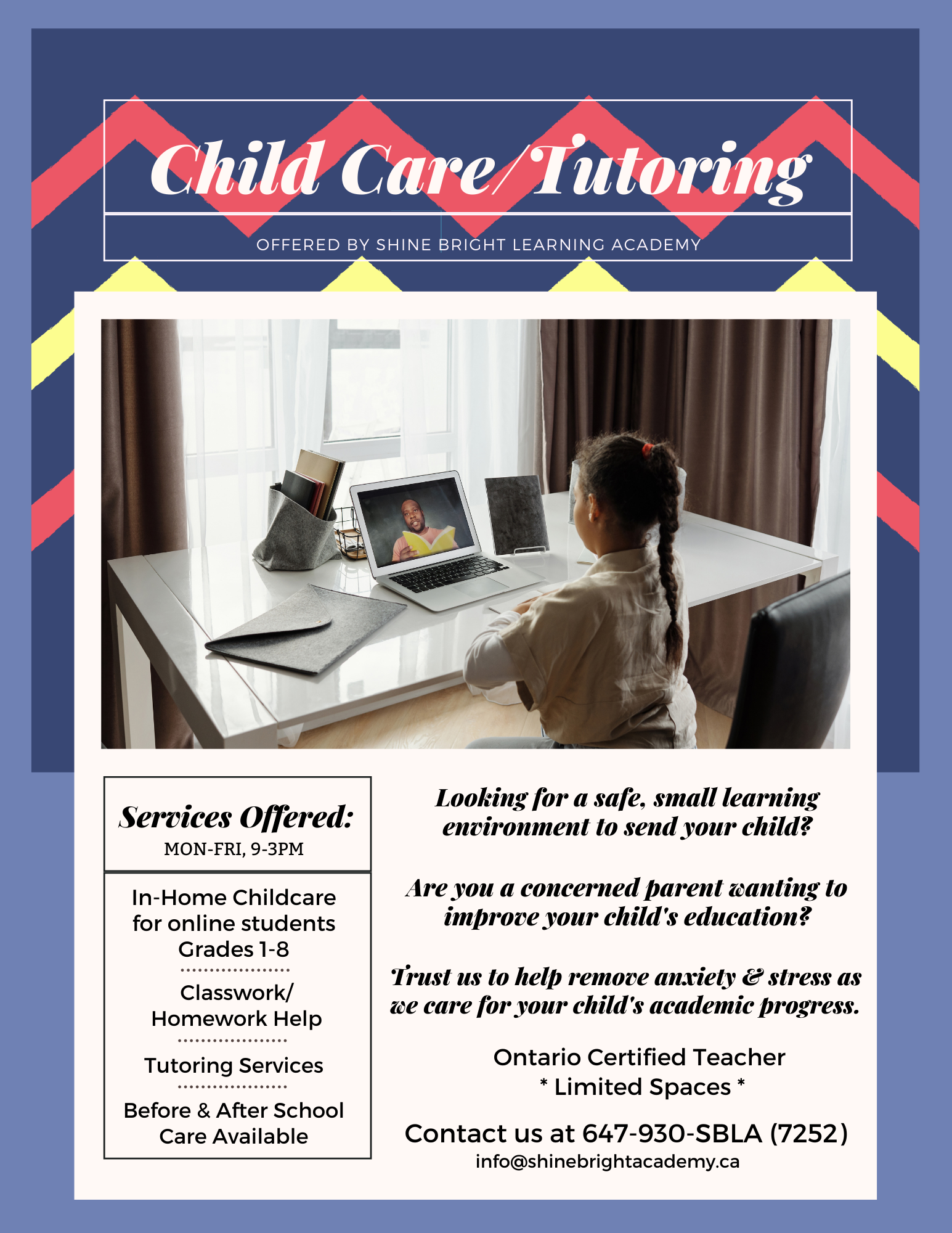 Day School / Child Care Flyer